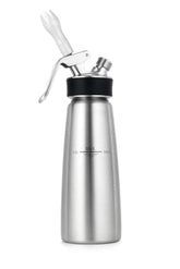 iSi North America Cream Profi Whip bottle front view shows stainless steel build for high-volume whipping