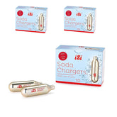 iSi North America soda charger in holder for easy, mess-free carbonation