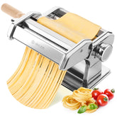 ISILER Pasta Maker rolling dough for even sheets and consistent texture
