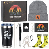 Ithmahco Bigfoot 20oz tumbler keeps drinks cold or hot for outdoor adventures