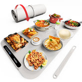 iTRUSOU warming mat front view showing ample space for several dishes