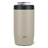 Itslife 4-in-1 slim can cooler beige front view showing grab-and-go design for icy drinks