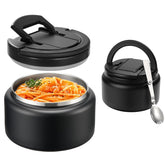 Itslife Kids Thermo with buckle lid keeps hot meals secure during lunch