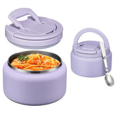 Itslife Kids Thermo hot food jar with wide mouth keeps meals warm at school.