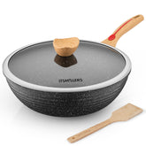 ItsMillers 12-inch nonstick wok ready for quick, even-heating stir-fries