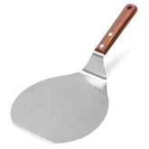 IUAQDP UTENEW stainless steel pizza peel 8inch for easy loading under pizzas.