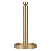 Ivilon warm gold countertop paper towel stand with stable base for one handed tearing