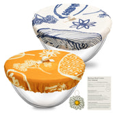 JACYAO'S 10-inch bread-proofing cover fits large bowls for even dough rise, reusable.