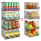 Jakyitvi XXL stackable basket front view for quick access to fruits and snacks.