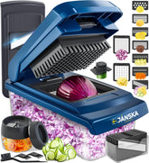 JANSKA UltraChop 12-in-1 mastery in action for fast, versatile food prep.