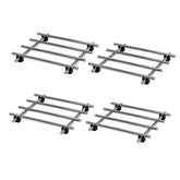 JEEATCN stainless steel trivet 7x7 supports hot pots safely.