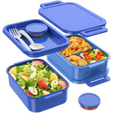 Jelife adult bento box with stackable layers for versatile meals