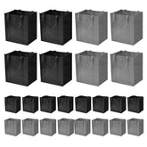 JERIA 24-pack reusable grocery bags offering full-size carry for groceries and supplies