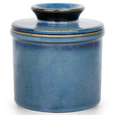 Jersinwei butter dish base with water line for sealed counter storage.