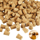 Jetec small cork stopper with 11 mm top fits mini glass bottles for crafts