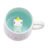 Jeuhoue Unicorn mug exterior with glossy finish for daily coffee moments.