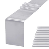 Jevix satin table runner pack for elegant banquet table setup