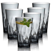 JGIRL unbreakable glasses 6-pack for daily use and entertaining.