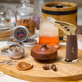 JIDI Whiskey Smoker Kit with Torch displayed, upgrading your home bar ambiance.