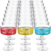 Jingmore ribbed martini glass 10oz for elegant cocktails