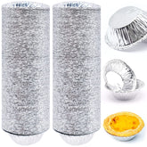 JJYHEHOT egg tart foil cups for easy removal and consistent baking