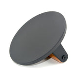 JNXHON cast-iron grill press with flat surface and wood handle for even searing.