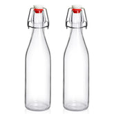 JobVERT swing-top bottle 16oz with airtight seal, ideal for fresh fermentation and storage.