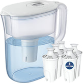 Joey'z 10-cup pitcher front view, compact design for everyday use.