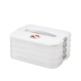 Jonvin 4-layer storage container stackable design saves space and organizes pantry.