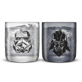JoyJolt Darth Vader 10oz glass with bold dark side design for themed gatherings