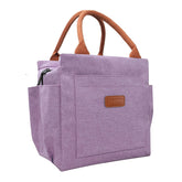 Joymee lunch bag front view showing large capacity for daily meals