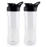 Joyparts two-pack to-go cups compatible with Oster for easy replacements.
