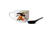 JUST FUNKY Naruto mug front print for bold anime vibes and hot drinks.