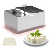 JUSTHERE Tofu Press in stainless steel for durable, restaurant-grade results.