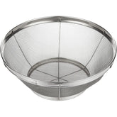 Juvale fine mesh strainer with ergonomic handle for easy quinoa rinsing.