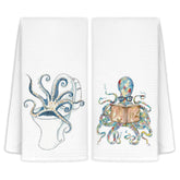 Jvpke funny octopus towels set in a bathroom display, quick-dry performance in view.