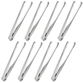 JXHAPY 8-pack kitchen tongs displayed for versatile cooking and serving