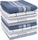 KAF Home Soho 10-pack dish towel set ideal for drying dishes