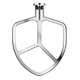 Kainasch flat beater for KitchenAid 5-6 qt bowl-lift with robust stainless steel build.