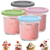 Kangbo Ninja Creami pints 4-pack ready for quick flavor prep and storage.