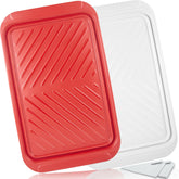 KAQAHIDO grilling trays for raw meat separation, clean prep on the counter.
