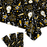 KatchOn Happy New Year tablecloth 54x108 spread for elegant NYE décor and surface protection.