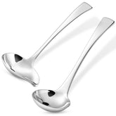 KEAWELL Austin sauce ladle with a polished finish for precise sauce transfer.