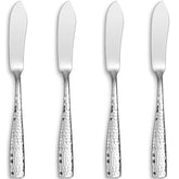 KEAWELL Louis butter knives 4-piece set with balanced weight for daily use