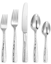 KEAWELL Louis hammered silverware dinner forks for a refined table setting and durability