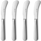 KEAWELL Louise butter knives 4-piece set with balanced design for easy spreading.