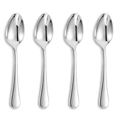 Keawell Verona teaspoons with a brilliant mirror finish for an elegant table setting.