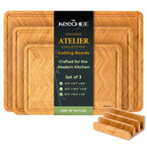 Keechee Atelier XL carving board provides a sturdy surface for roasts and slicing