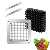KELEYU replacement blade one-quarter inch for quick, uniform vegetable cuts.