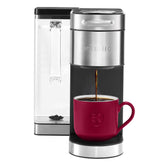 Keurig K-Supreme Plus con acabado acero inoxidable para cocina moderna y fácil limpieza
